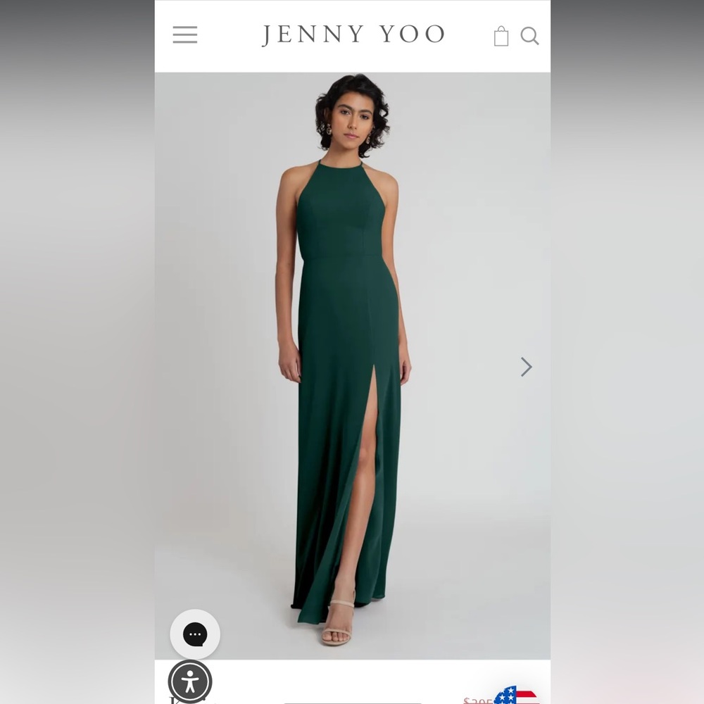Jenny Yoo Kaia Bridesmaid Dress in Blush - Picture 2 of 5